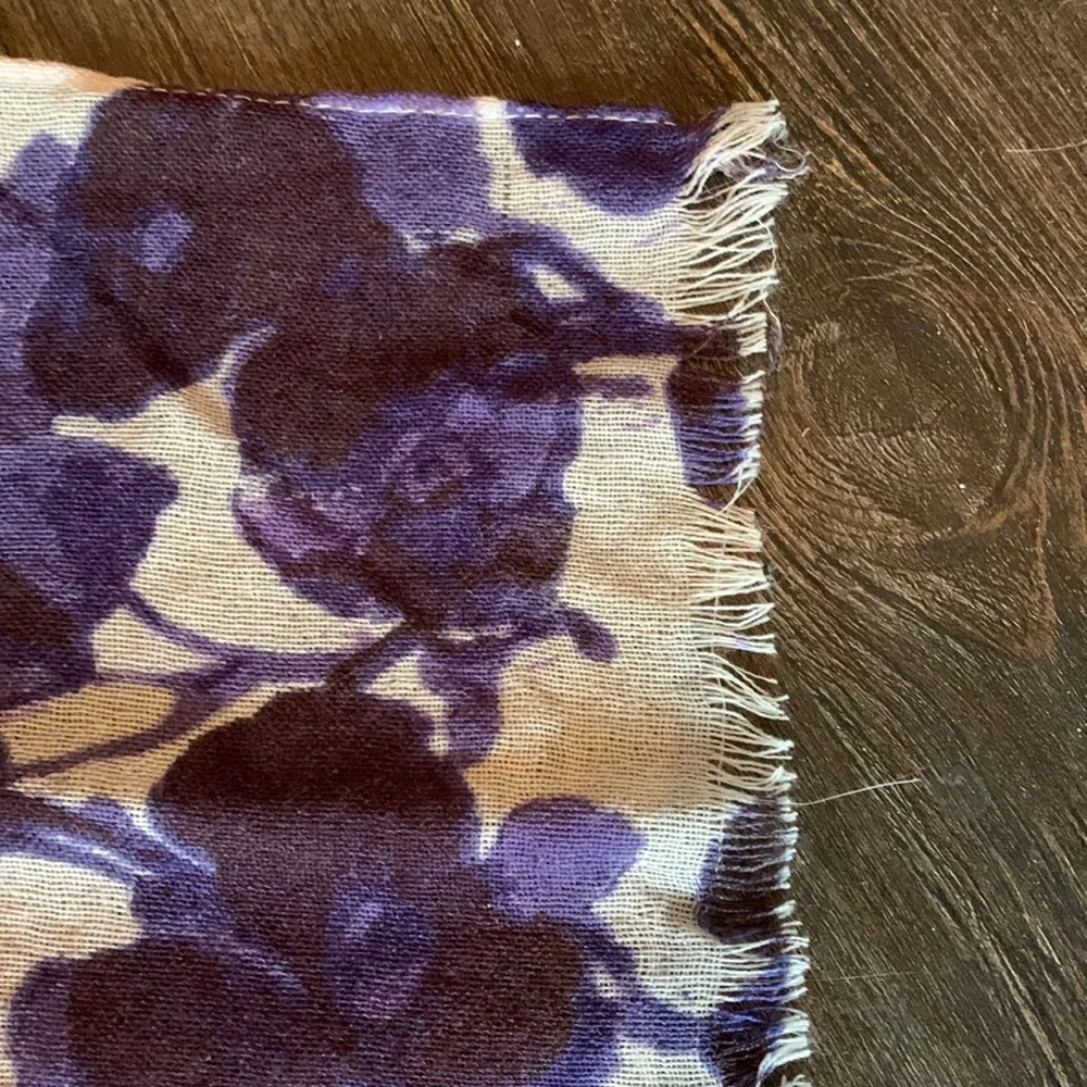 Ann Taylor Loft wool and polyester‎ wrap. Approximately 21x69. Never used
